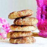 Skinny Snickerdoodles - vegan and secretly good for you, they melt in your mouth http://chocolatecoveredkatie.com/2011/11/08/skinny-snickerdoodles/ @choccoveredkt