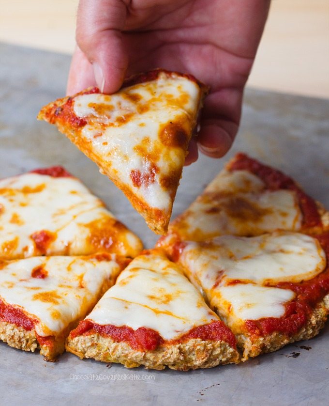 The Best Cauliflower Pizza Crust – Just 5 Ingredients!