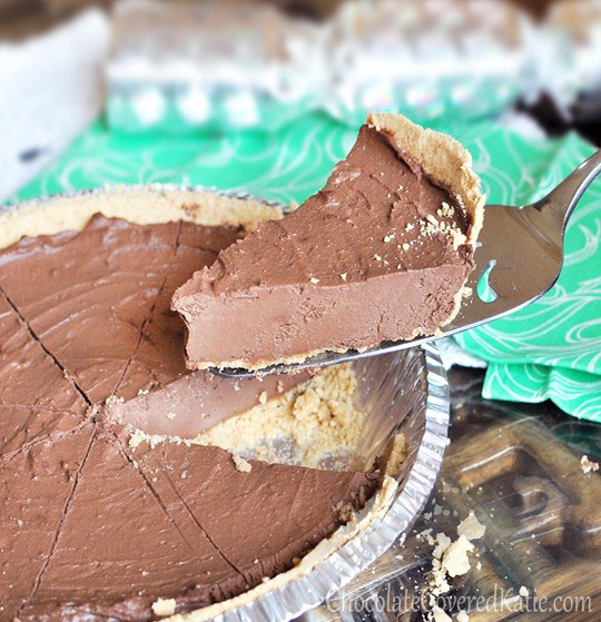 healthy chocolate pie