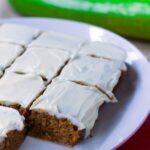Moist Zucchini Cake - With Greek Yogurt Frosting
