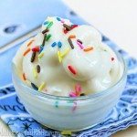 Easy, healthy recipe you can make at home... Make vanilla or different flavors. Definitely trying this! http://chocolatecoveredkatie.com/2012/09/17/two-ingredient-frozen-yogurt/ @choccoveredkt