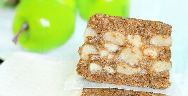 apple crumble bars