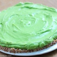 Avocado Key Lime Pie Tart