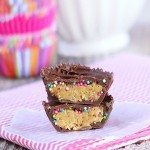 Cake Batter Peanut Butter Cups
