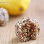 Lemon Cookie Dough Bites