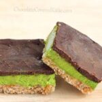 mint chocolate nanaimo bars