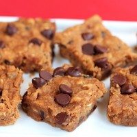 Nutella Chocolate Chip Blondies Nutella Chocolate Chip Blondies