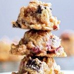 Chocolate Chip Breakfast Cookies... with NO added sugar! - Sweetened naturally with fruit... Ingredients: 1/2 cup oats, 2 tsp vanilla, 1 tsp... Full recipe: http://chocolatecoveredkatie.com/2012/04/16/mini-chocolate-chip-breakfast-cookies/ @choccoveredkt