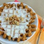 Carrot Cake Waffles