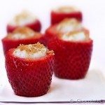 Cheesecake Stuffed Strawberries