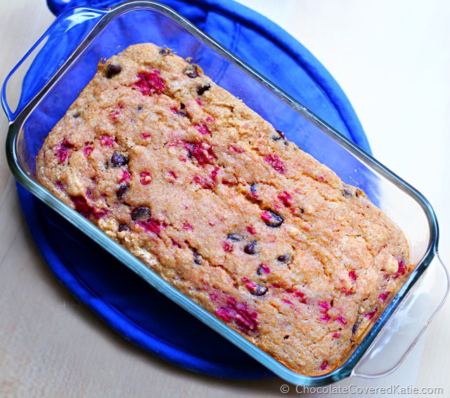 Low Fat Raspberry Quick Bread