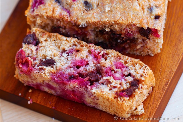 Raspberry Chocolate Chip Bread