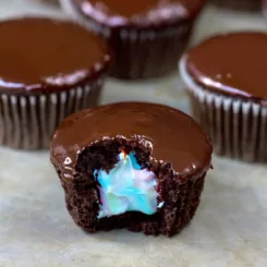Chocolate Rainbow Cupcake Recipe