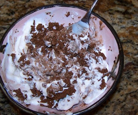 vegan Greek yogurt and high protein chocolate cake