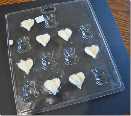 hearts candy mold