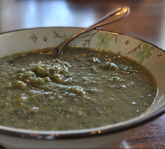 vegan broccoli soup