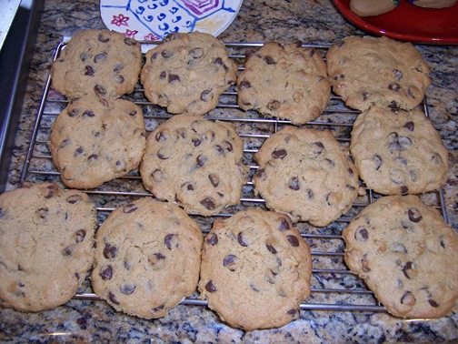 vegan chocolate chip cookies