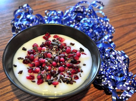 vegan peppermint pudding