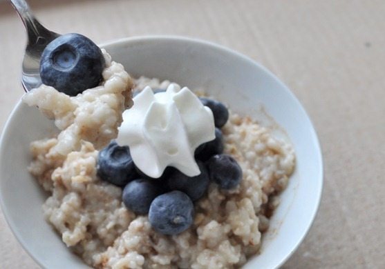 blueberry muffin oatmeal