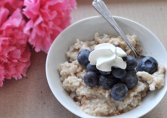 blueberry oatmeal