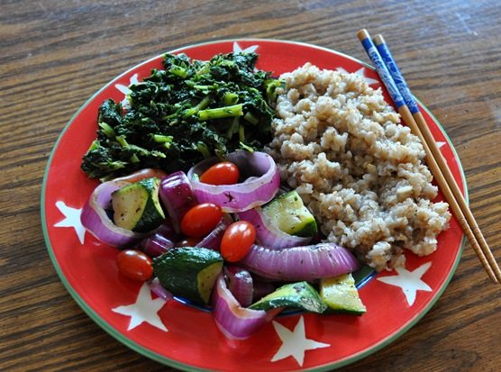 grilled vegetables vegan