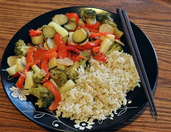 healthy stir fry