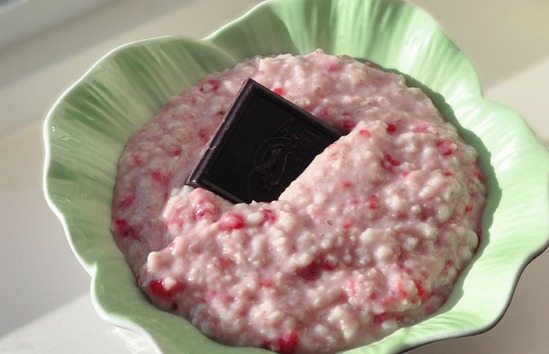 raspberry oatmeal