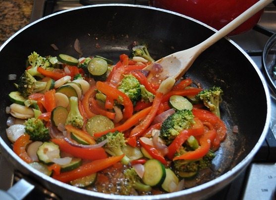 vegan stir fry