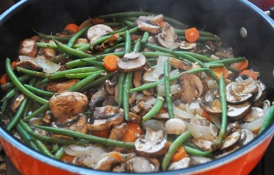 vegetarian stroganoff