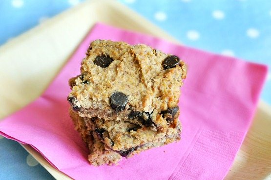 Chocolate Chip Chickpea Blondies