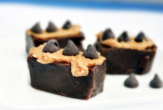 Healthy Chocolate Peanut Butter Fudge