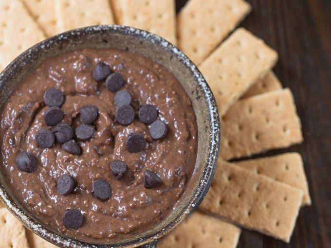 Healthy Brownie Batter Dip