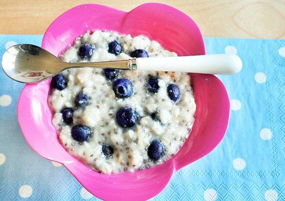 giant bowl of oatmeal