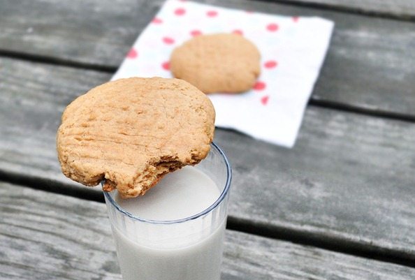 single serving peanut butter cookie