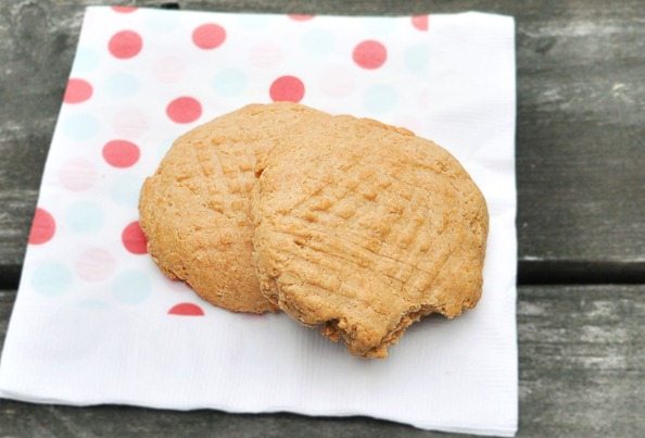 healthy peanut butter cookies