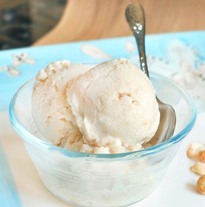 Vegan Peanut Butter Ice Cream