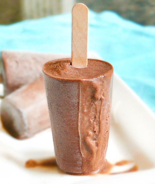 Super Healthy Chocolate Fudgsicles