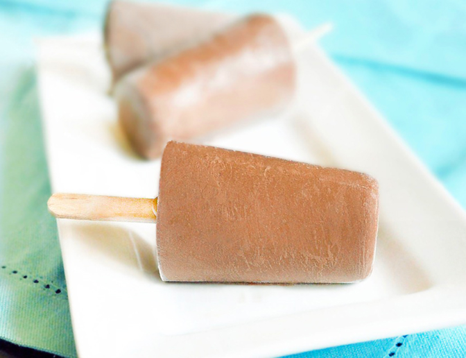 Vegan Chocolate Fudge Pops