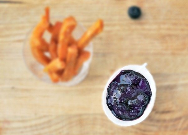 blueberry sauce