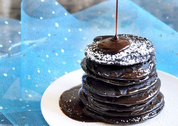 chocolate pancakes