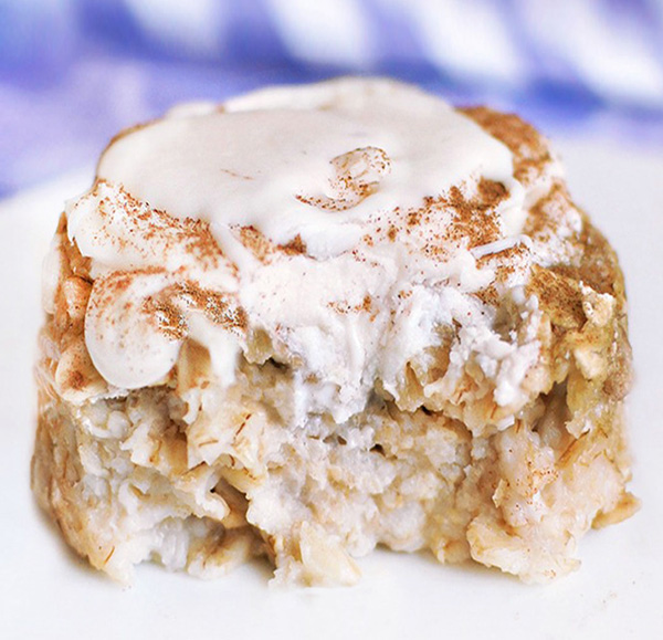 The Best Cinnamon Roll Baked Oatmeal Recipe