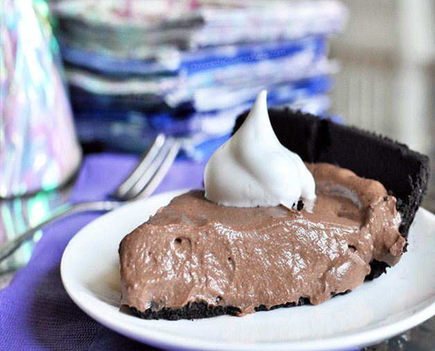 No Bake Chocolate Pie