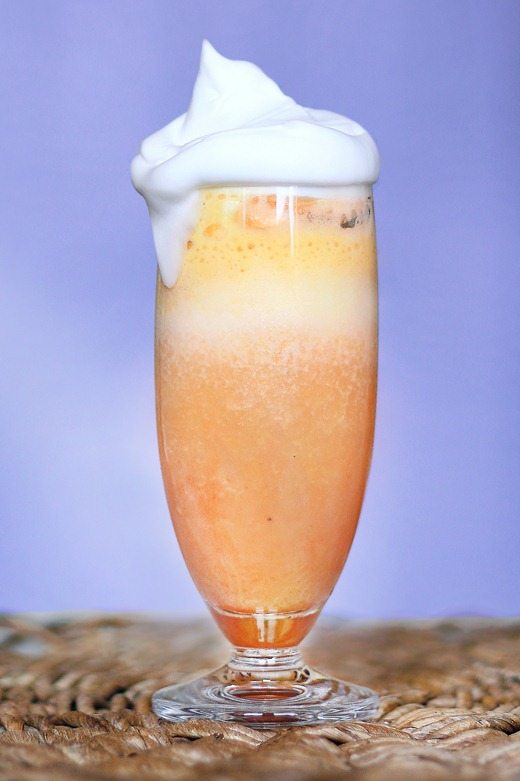 candy corn smoothie