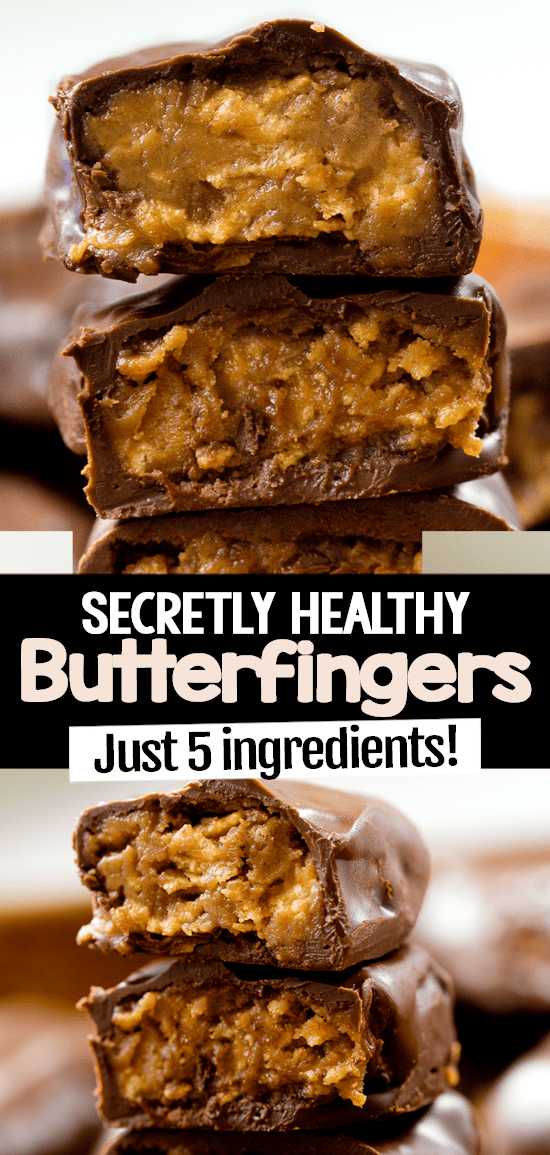 The Original Copycat Healthy Butterfinger Bars The Original Copycat Healthy Butterfinger Bars