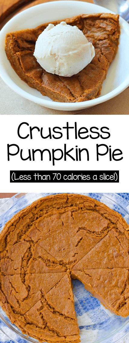 Easy Secretly Healthy Crustless Pumpkin Pie Recipe