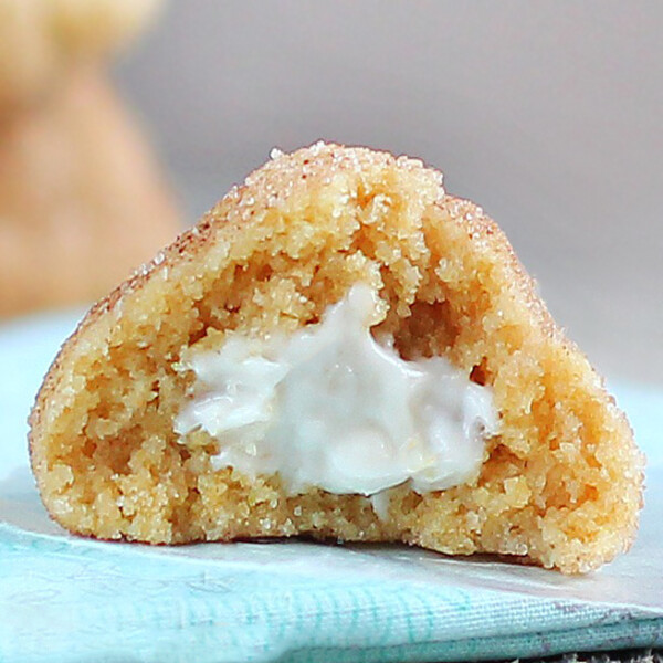 Cinnamon Sugar Pillow Cookies