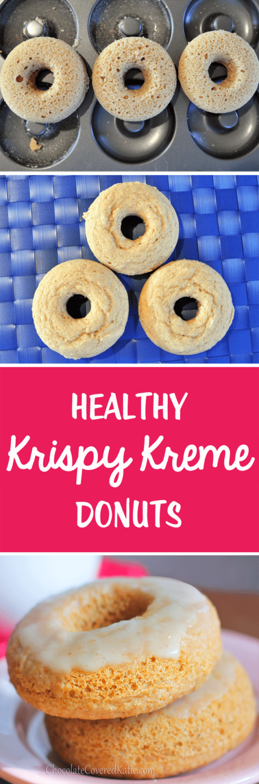 Homemade Krispy Kreme Donuts - The Healthy Version!