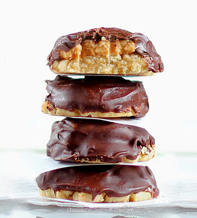 Healthy Peanut Butter Tagalongs Girl Scout Cookies