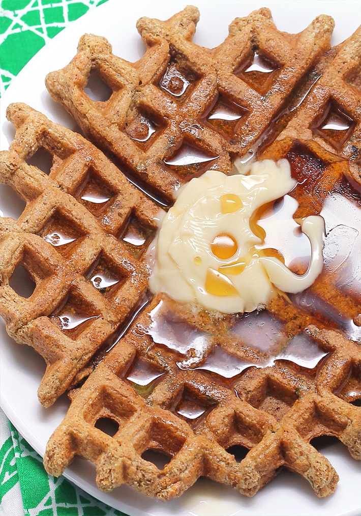 Gluten Free Waffles - A Super Healthy Breakfast Recipe!