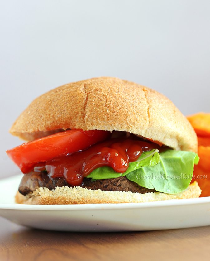 Portobello Mushroom Burgers